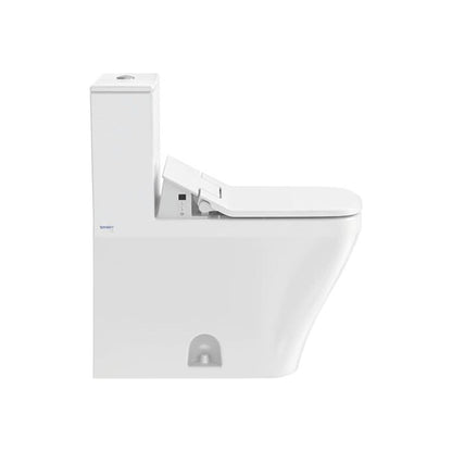 Duravit DuraStyle Single Flush One Piece Toilet White+Sensowash Bidet Slim Seat #D40535 - Golzar Home