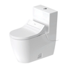 Duravit Me By Starck Single Flush One Piece Toilet + Sensowash Classic Bidet Seat #D42051 - Golzar Home