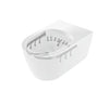 Duravit Me By Starck Wall-Mounted Toilet – Rimless, Dual Flush 1.2/0.8 Gpf #252909 - Golzar Home