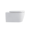 Duravit Me By Starck Wall-Mounted Toilet – Rimless, Dual Flush 1.2/0.8 Gpf #252909 - Golzar Home