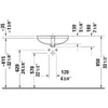 Duravit No.1 19" Undermount Sink - Golzar Home