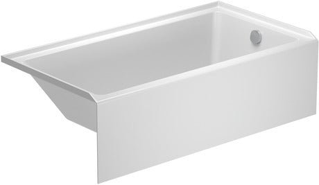 Duravit No.1 Alcove Tub – 53 Gal , 60" X 32" - Golzar Home