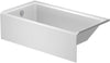 Duravit No.1 Alcove Tub – 53 Gal , 60" X 32" - Golzar Home