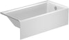 Duravit No.1 Alcove Tub – White Gloss 60 X 30" - Golzar Home