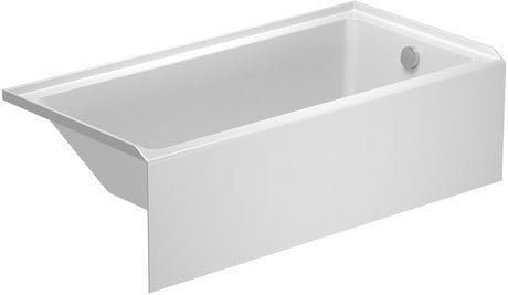 Duravit No.1 Alcove Tub – White Gloss 60 X 30" - Golzar Home