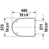 Duravit No.1 Elongated Slow Close Seat #002529 - Golzar Home