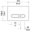 Duravit Plastic Actuator Plate A1#Wd5008 - Golzar Home