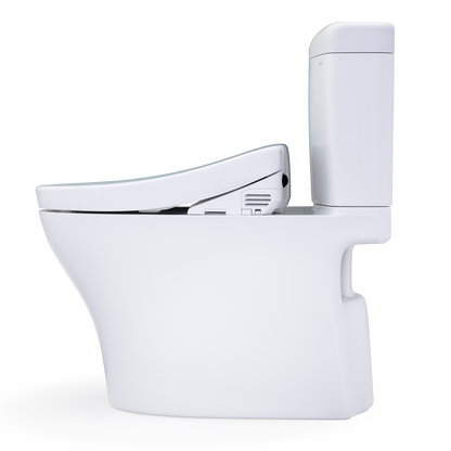 Toto Aquia® IV Cube Washlet®+ S5 Two-Piece Toilet - 1.28 Gpf