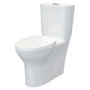 DXV Equility® Two-Piece Dual Flush Chair Height Elongated Toilet with Seat – Canvas White