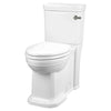 DXV Fitzgerald Two-Piece Chair Height Right-Hand Trip Lever Elongated Toilet with Seat – Canvas White
