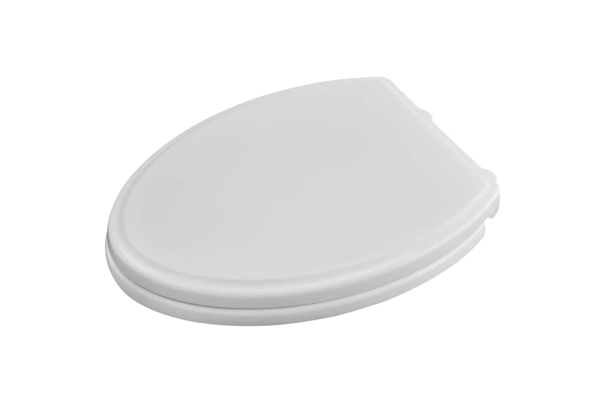 DXV Traditional Elongated Closed Front Toilet Seat – Canvas White