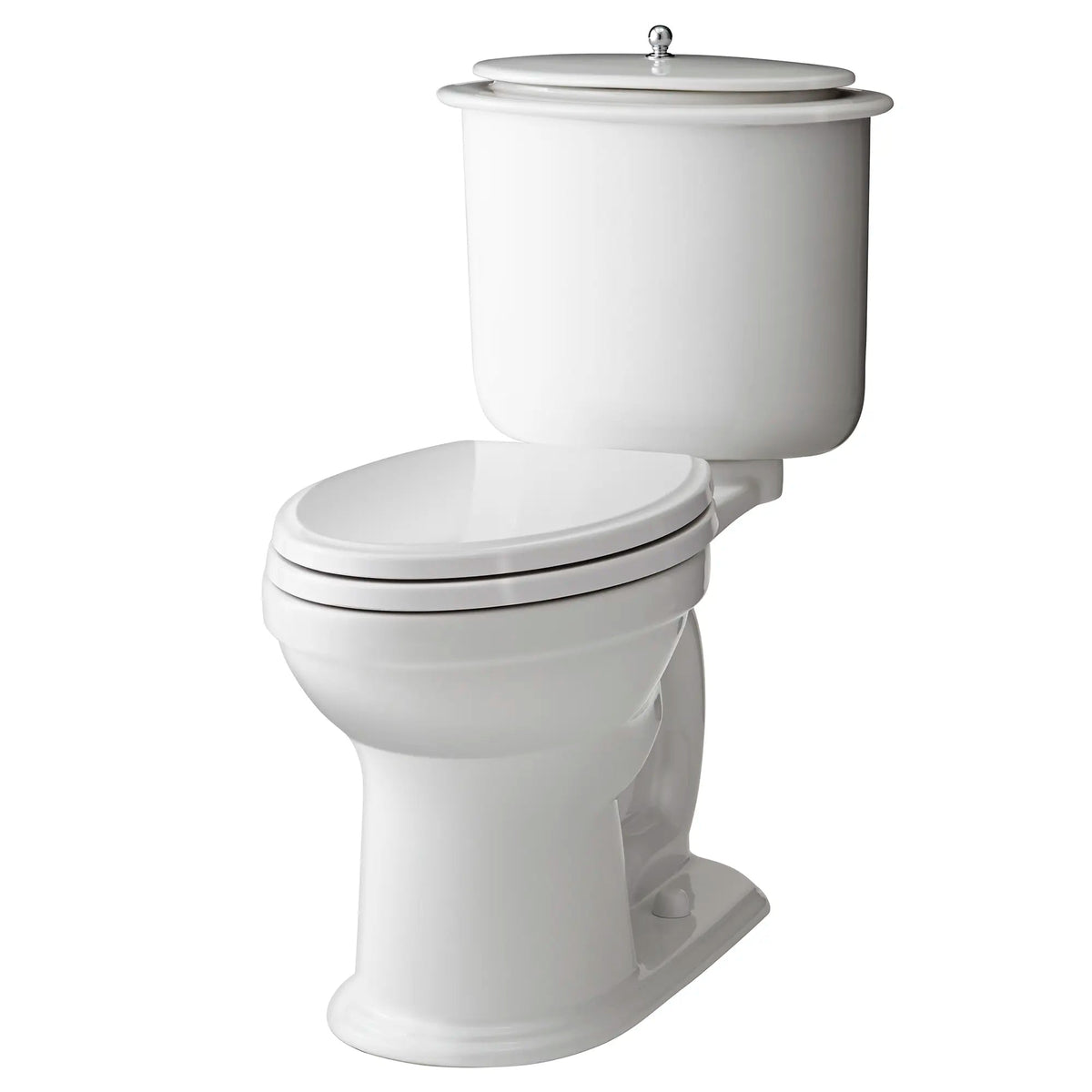 DXV Oak Hill® Two-Piece Chair Height Elongated Toilet with Seat – Canvas White