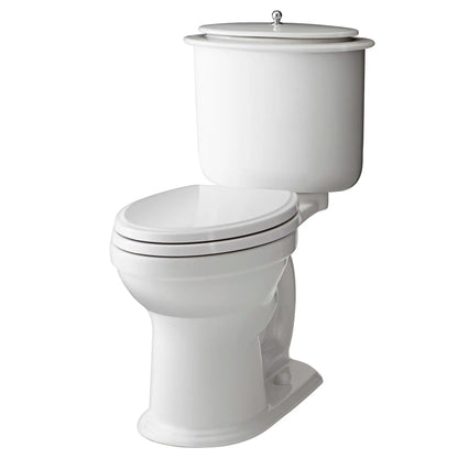 DXV Oak Hill® Two-Piece Chair Height Elongated Toilet with Seat – Canvas White