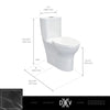 DXV Equility® One-Piece Dual Flush Chair Height Elongated Toilet with Seat – Canvas White