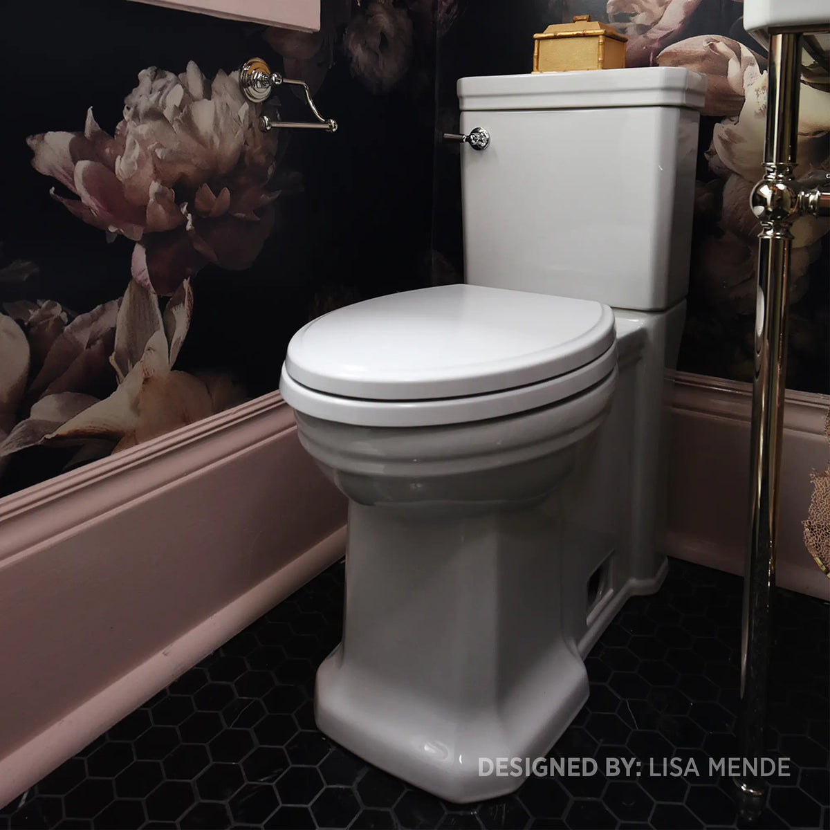 DXV Fitzgerald Two-Piece Chair Height Elongated Toilet with Seat – Canvas White