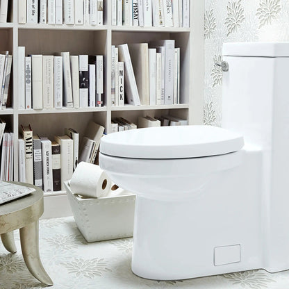 DXV Cossu® One-Piece Chair Height Elongated Toilet with Seat – Canvas White