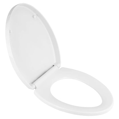 DXV Contemporary Elongated Closed Front Toilet Seat – Canvas White