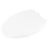 DXV Contemporary Elongated Closed Front Toilet Seat – Canvas White