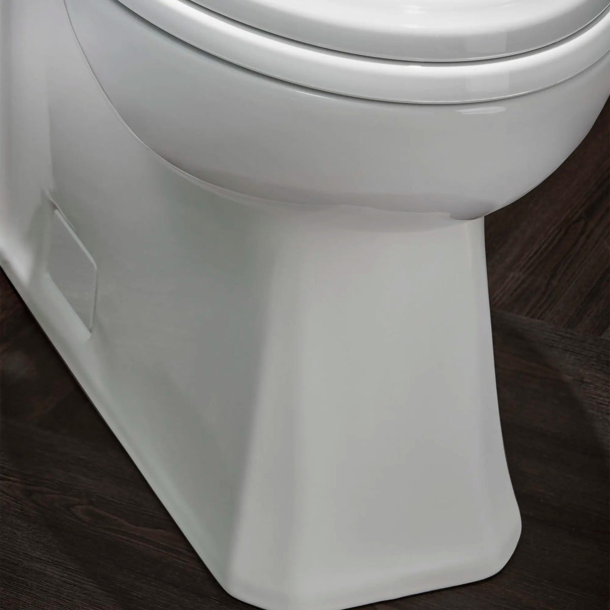 DXV Belshire® One-Piece Chair Height Elongated Toilet with Seat – Canvas White