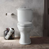 DXV Oak Hill® Two-Piece Chair Height Elongated Toilet with Seat – Canvas White