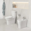 DXV Equility® Two-Piece Chair Height Right-Hand Trip Lever Elongated Toilet with Seat – Canvas White
