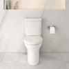 DXV Equility® Two-Piece Chair Height Right-Hand Trip Lever Elongated Toilet with Seat – Canvas White