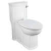 DXV Wyatt® One-Piece Chair Height Right-Hand Trip Lever Elongated Toilet with Seat – Canvas White