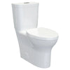 DXV Equility® Two-Piece Dual Flush Chair Height Elongated Toilet with Seat – Canvas White