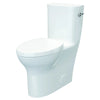 DXV Equility® One-Piece Chair Height Right-Hand Trip Lever Elongated Toilet with Seat – Canvas White