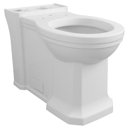 DXV Fitzgerald Chair Height Elongated Toilet Bowl with Seat – Canvas White