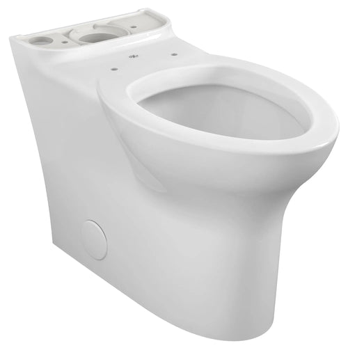 DXV Equility® Chair Height Elongated Toilet Bowl with Seat – Canvas White