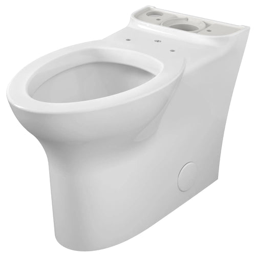 DXV Equility® Chair Height Elongated Toilet Bowl with Seat – Canvas White