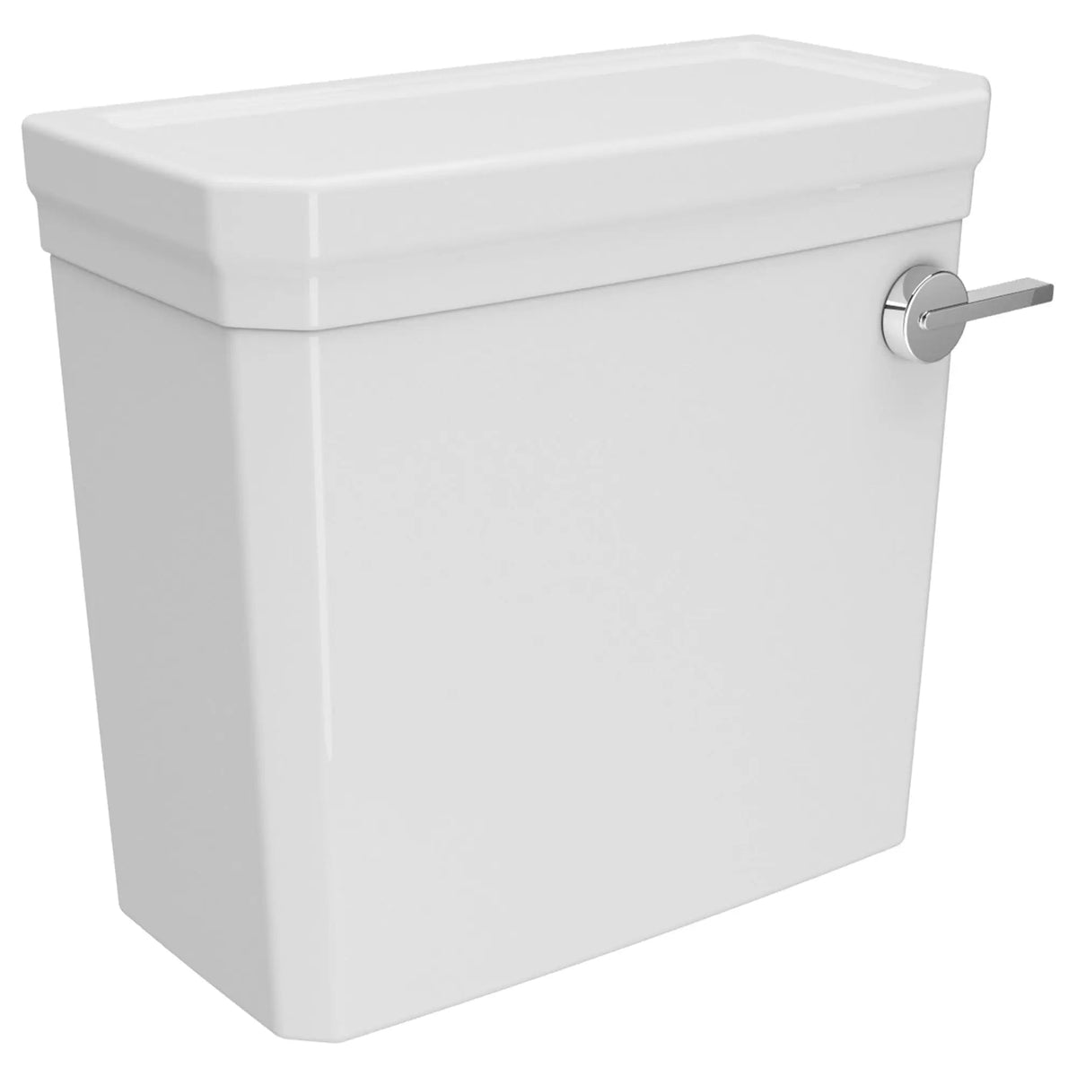 DXV Fitzgerald Toilet Tank Only with Right-Hand Trip Lever – Canvas White