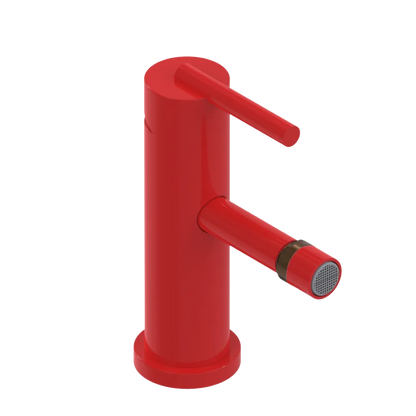 Rubinet Single Control Bidet Fitting (less drain) Red