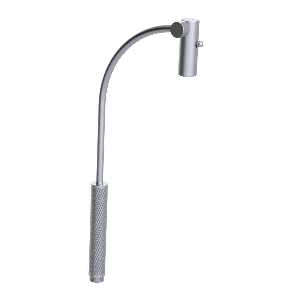 Rubinet Hand Held Shower Bidet Only Satin Chrome