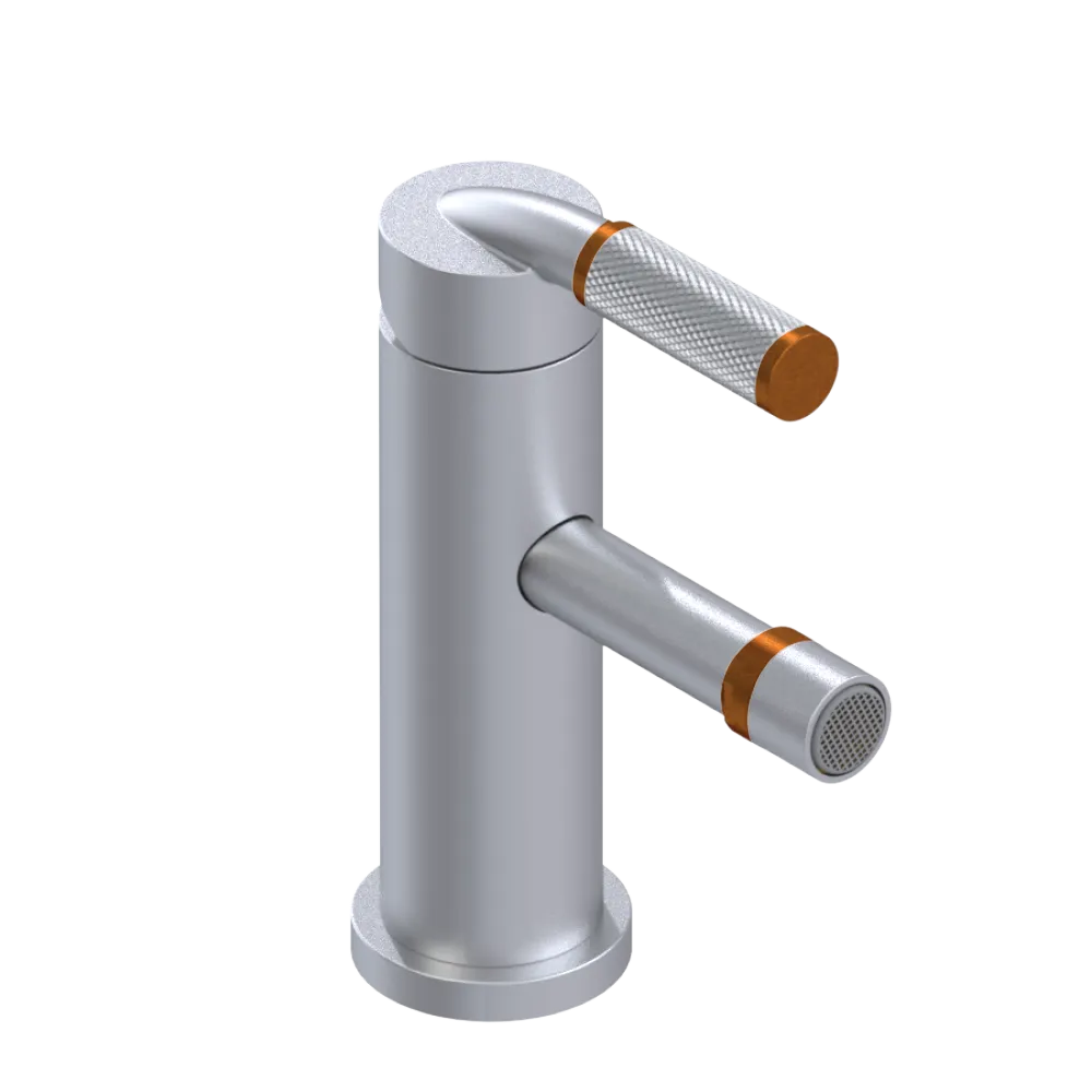 Rubinet Single Control Bidet Fitting (less drain) Satin Chrome
