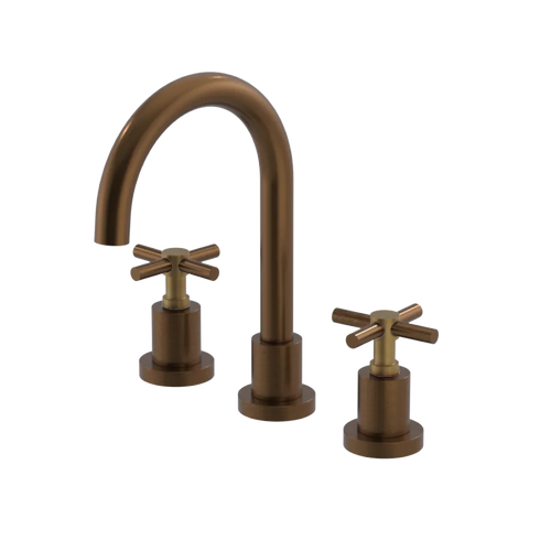 Rubinet Widespread Lav. Set. (less drain) Tuscan Brass