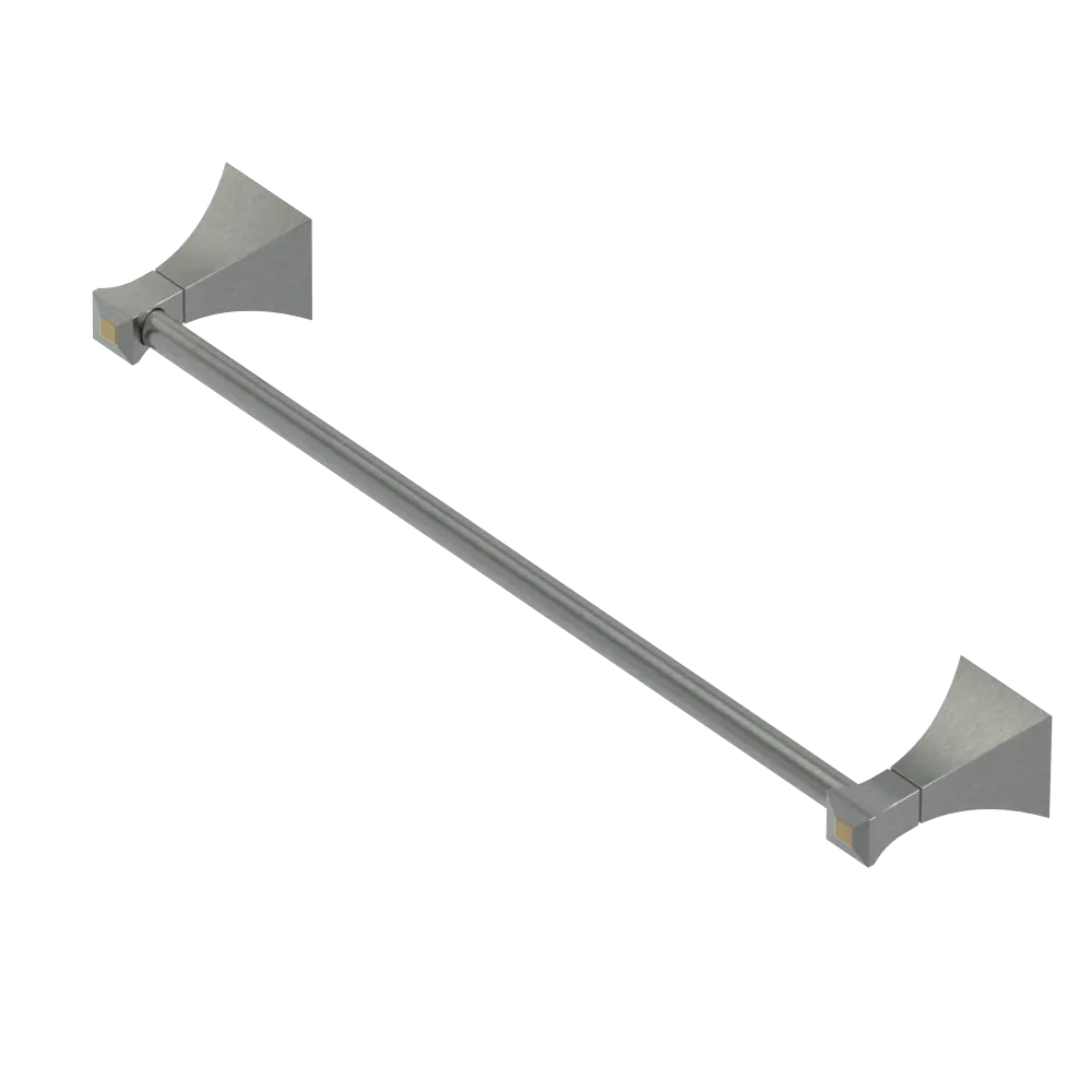 Rubinet Towel Bar 18" Satin Nickel