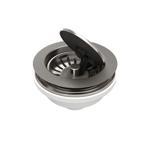 KALIA Stainless Steel sink strainer with pivot cover
