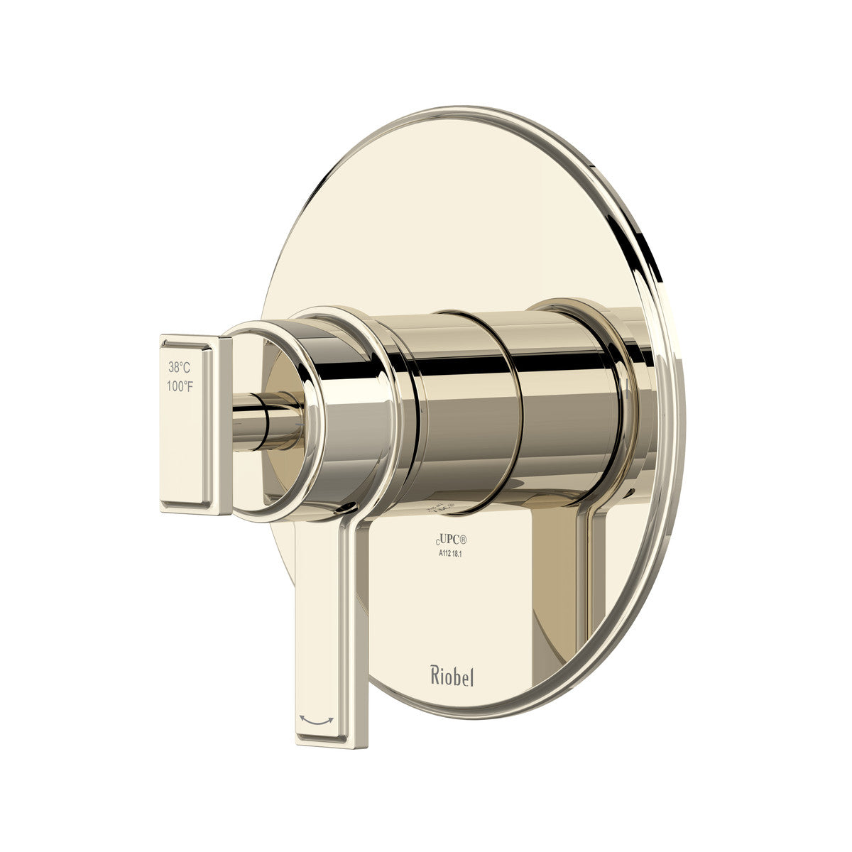 Riobel Manifesto Manifesto™ 1/2" Therm & Pressure Balance Trim With 2 Functions