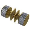 Rubinet Shower Door Knob (set) Antique Brass Matt