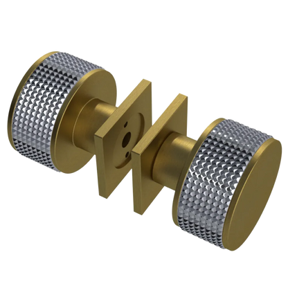 Rubinet Shower Door Knob (set) Antique Brass Matt
