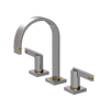 Rubinet Widespread Lav. Set. (less drain) Polished Nickel