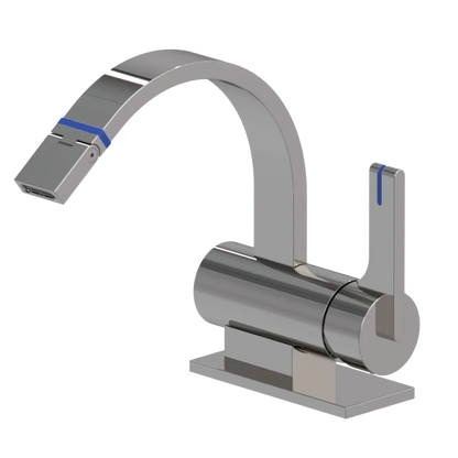 Rubinet Single Control Bidet Fitting (less drain) Polished Nickel