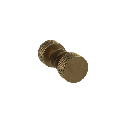 Rubinet Shower Door Knob (set) Antique Brass Matt