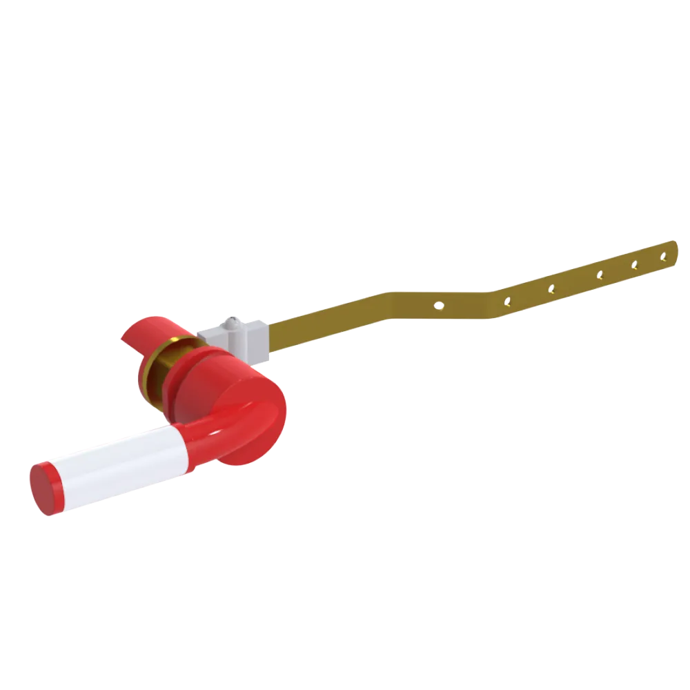 Rubinet Trip Levers Red