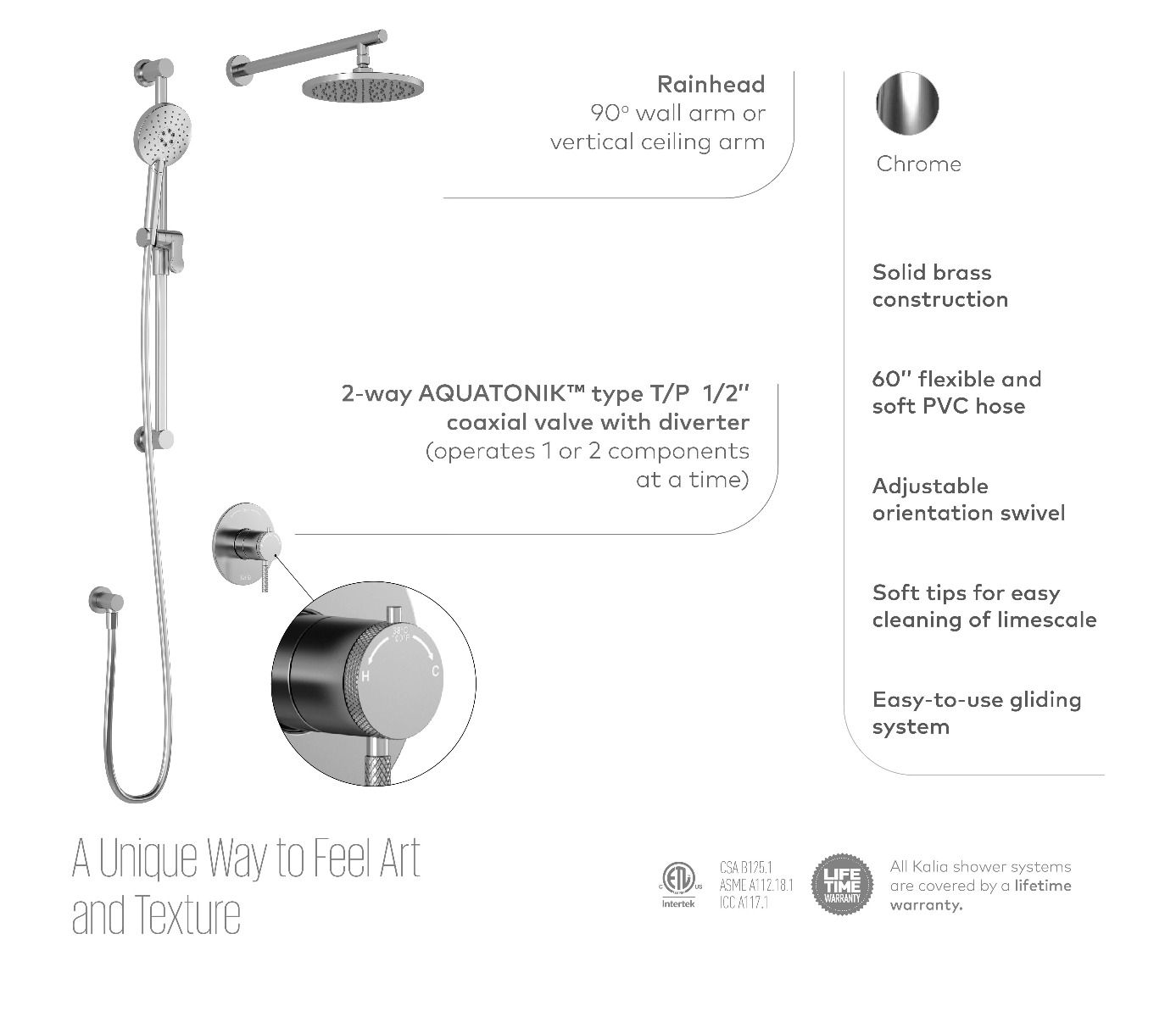 KALIA PRECISO TCD1 Shower kit