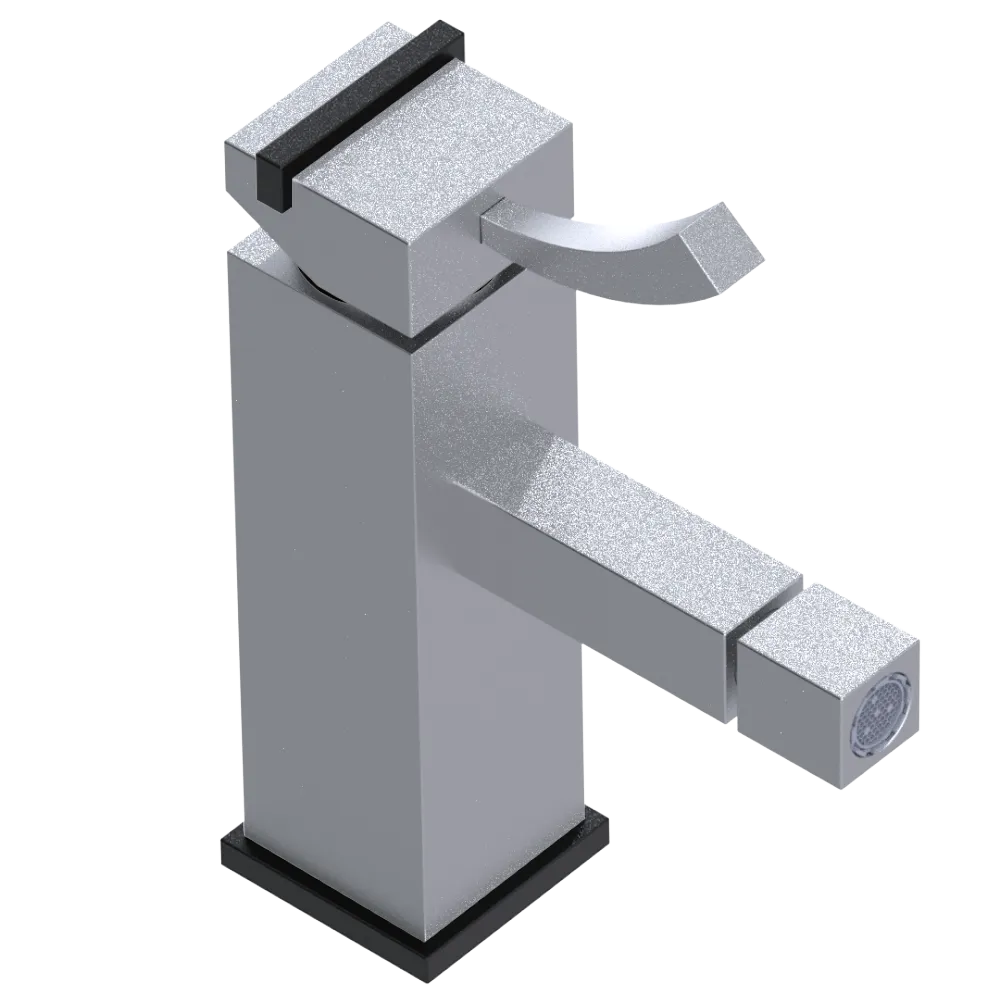 Rubinet Single Control Bidet Fitting (less drain) Satin Chrome