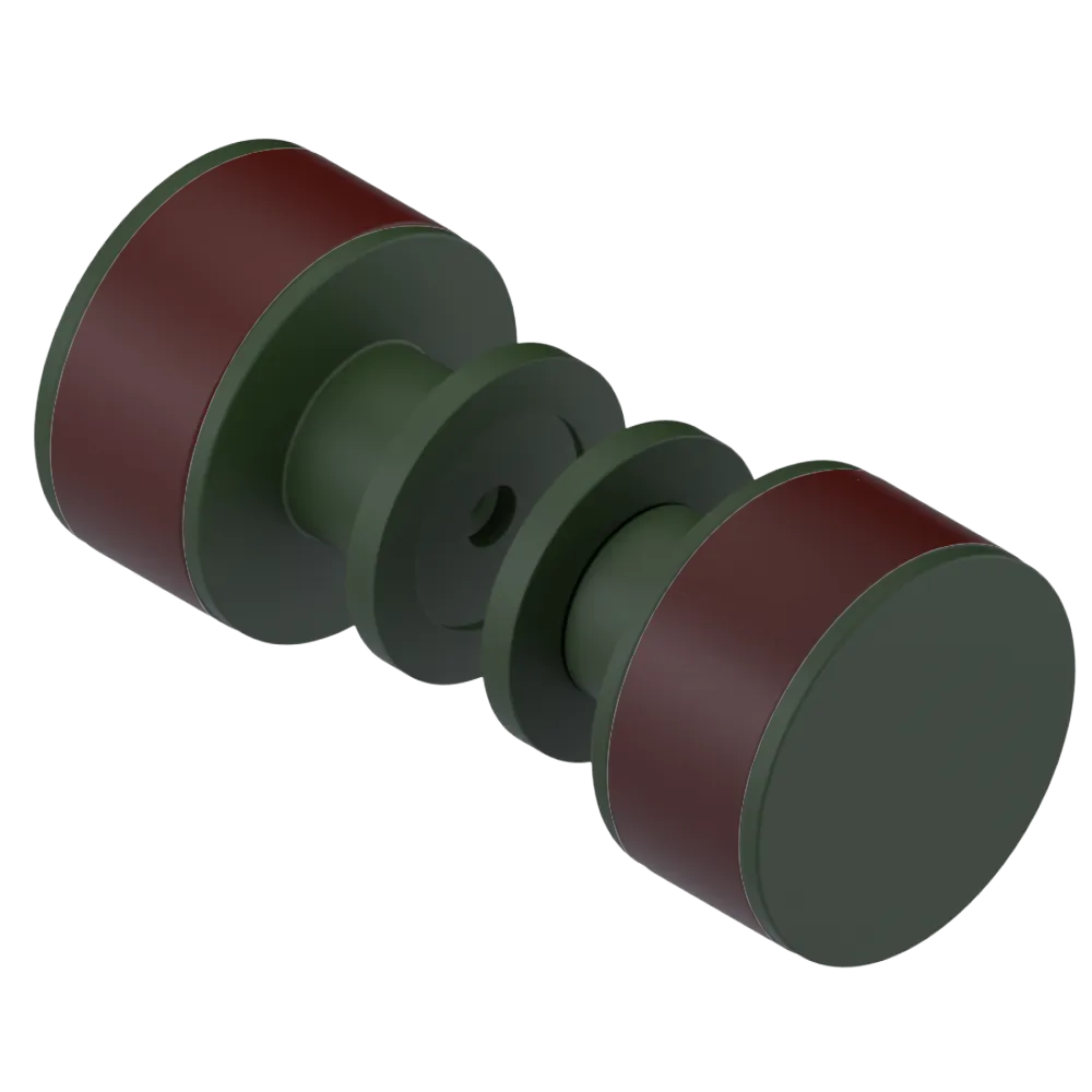 Rubinet Shower Door Knob (set) Green Envy
