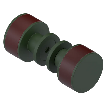 Rubinet Shower Door Knob (set) Green Envy